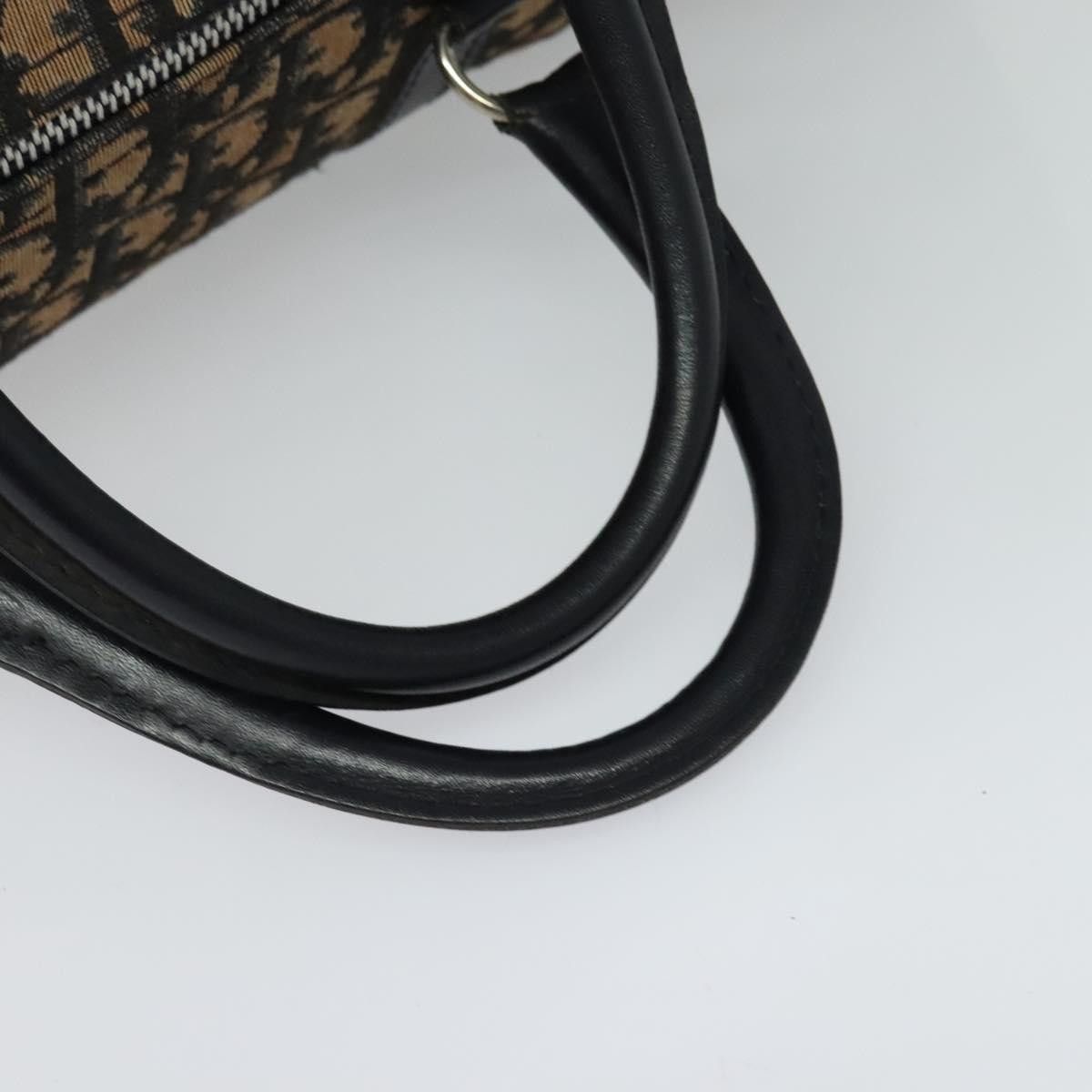 Dior DIOR Trotter Canvas Boston Bag Navy Silver Size ONE SIZE - 7 Thumbnail