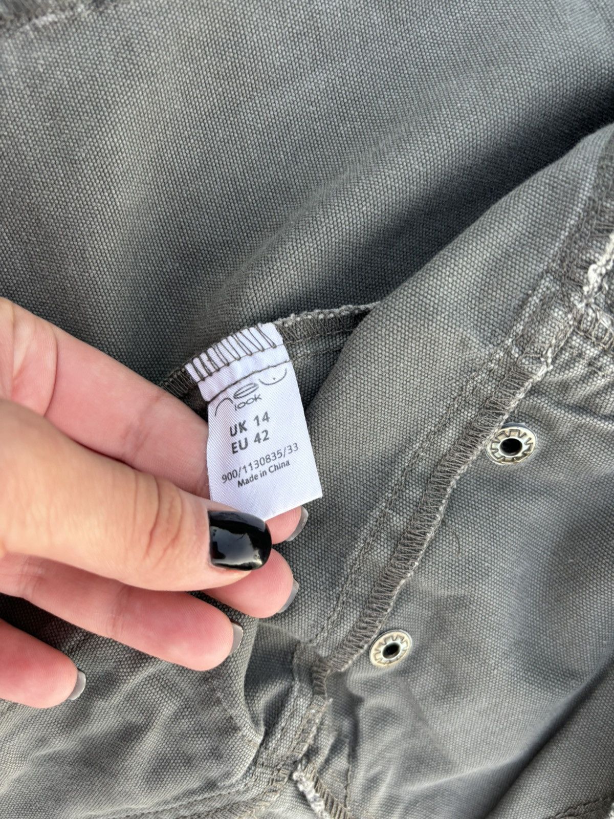 Vintage Vintage Perfect grunge grey gorpcore utility y2k jacket Size L / US 10 / IT 46 - 7 Thumbnail