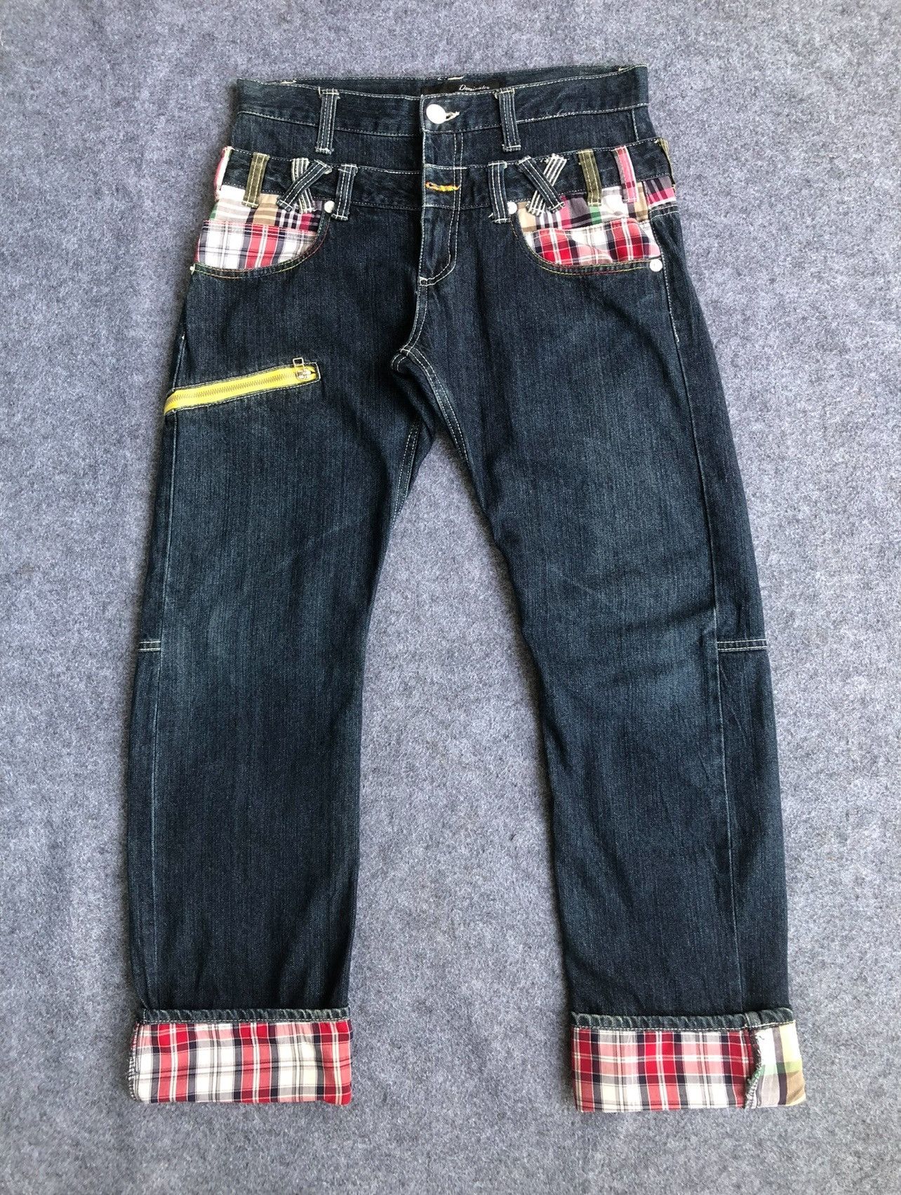 Seditionaries Last Drop🔥Rare🔥Dominate Handcrafted Double Waist Jeans Size US 32 / EU 48 - 2 Thumbnail