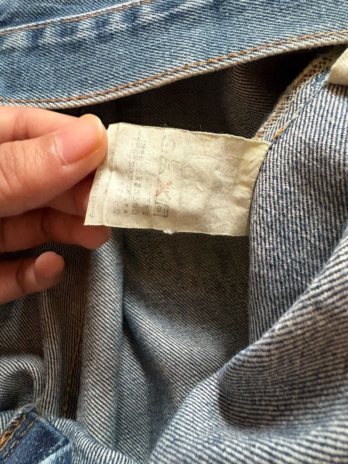 Levi's Vintage 90s Levis 512 Faded Mud Wash Distress Baggy Jeans Size US 34 / EU 50 - 8 Thumbnail