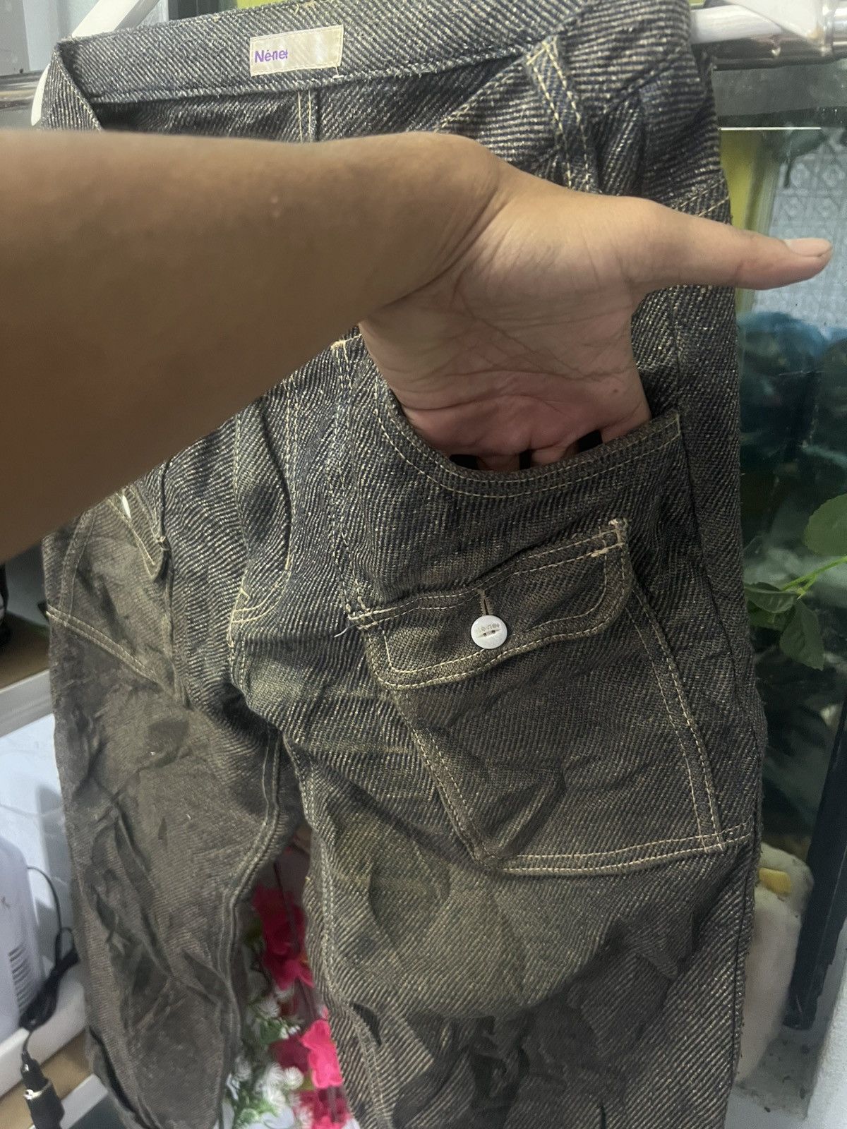 Issey Miyake × Ne-Net Ne net Issey Miyake Bust pants Size US 32 / EU 48 - 4 Thumbnail
