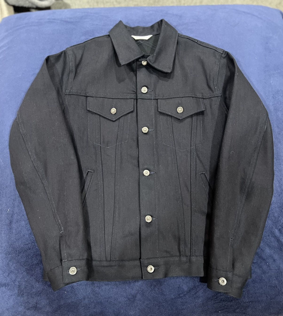 image of 3Sixteen Shadow Selvedge Type 3 in Blue, Men's (Size Large)