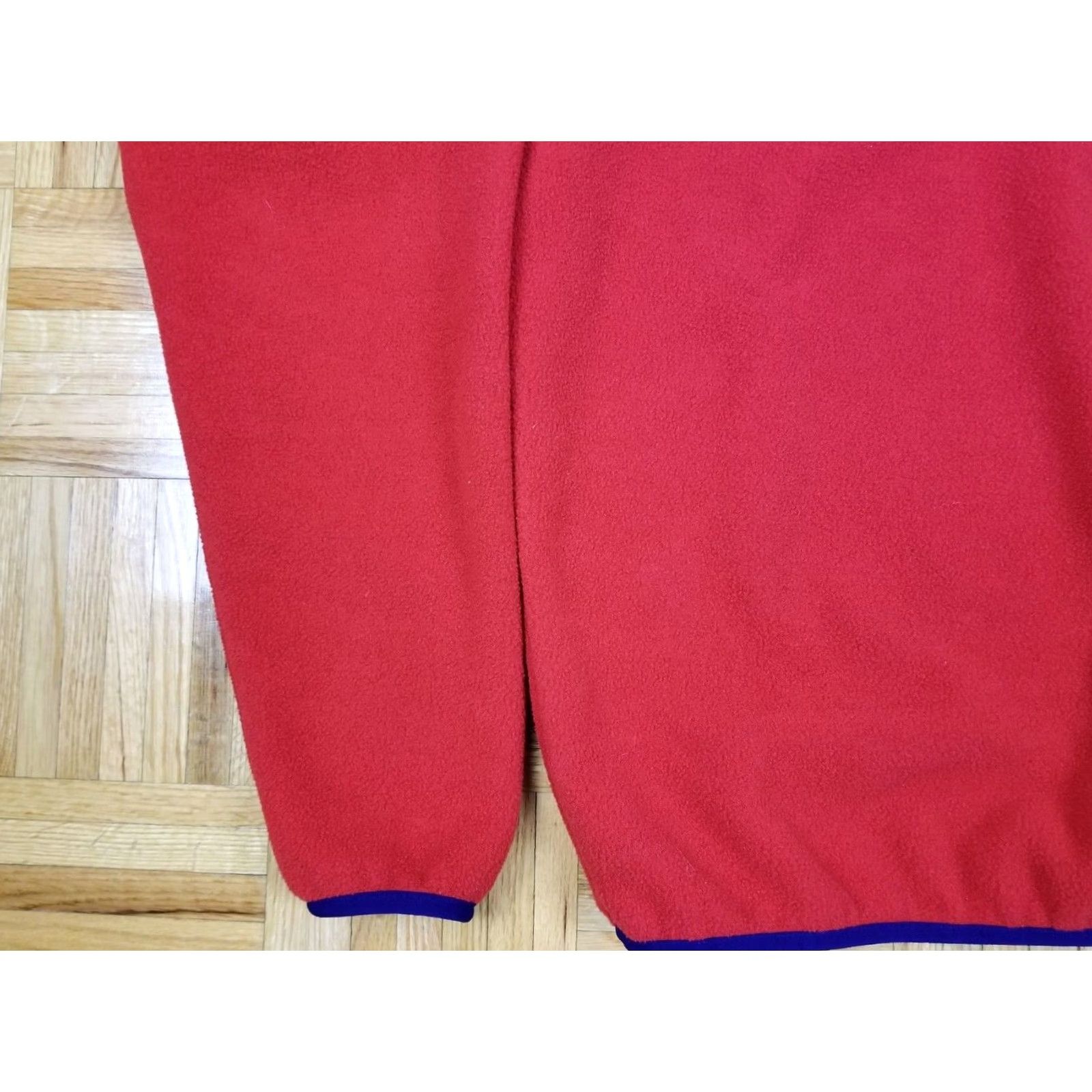Patagonia VINTAGE Patagonia RED SNAP FLEECE PULLOVER SHIRT Mens Medium Size US M / EU 48-50 / 2 - 5 Thumbnail