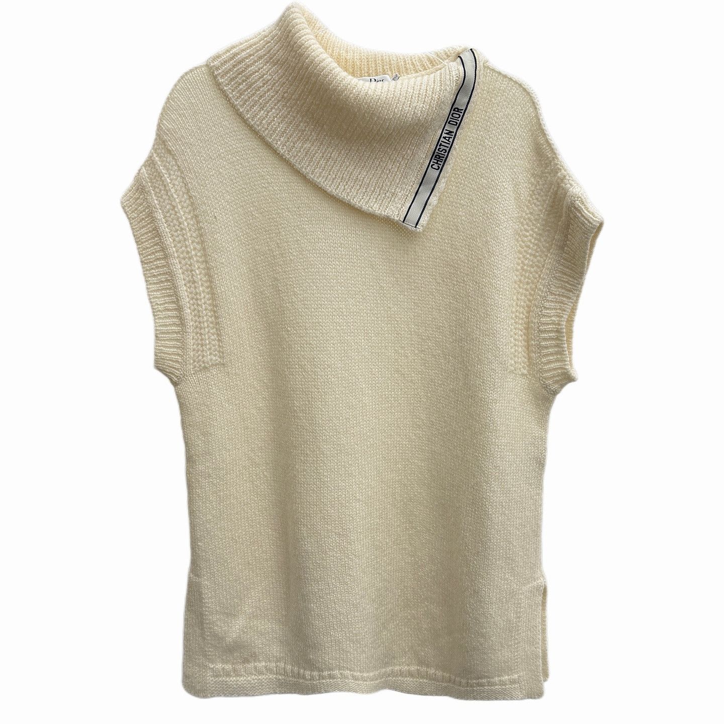 Dior Dior Logo Stripe Sleeveless Sweater Size 44 Size L / US 10 / IT 46 - 1 Thumbnail