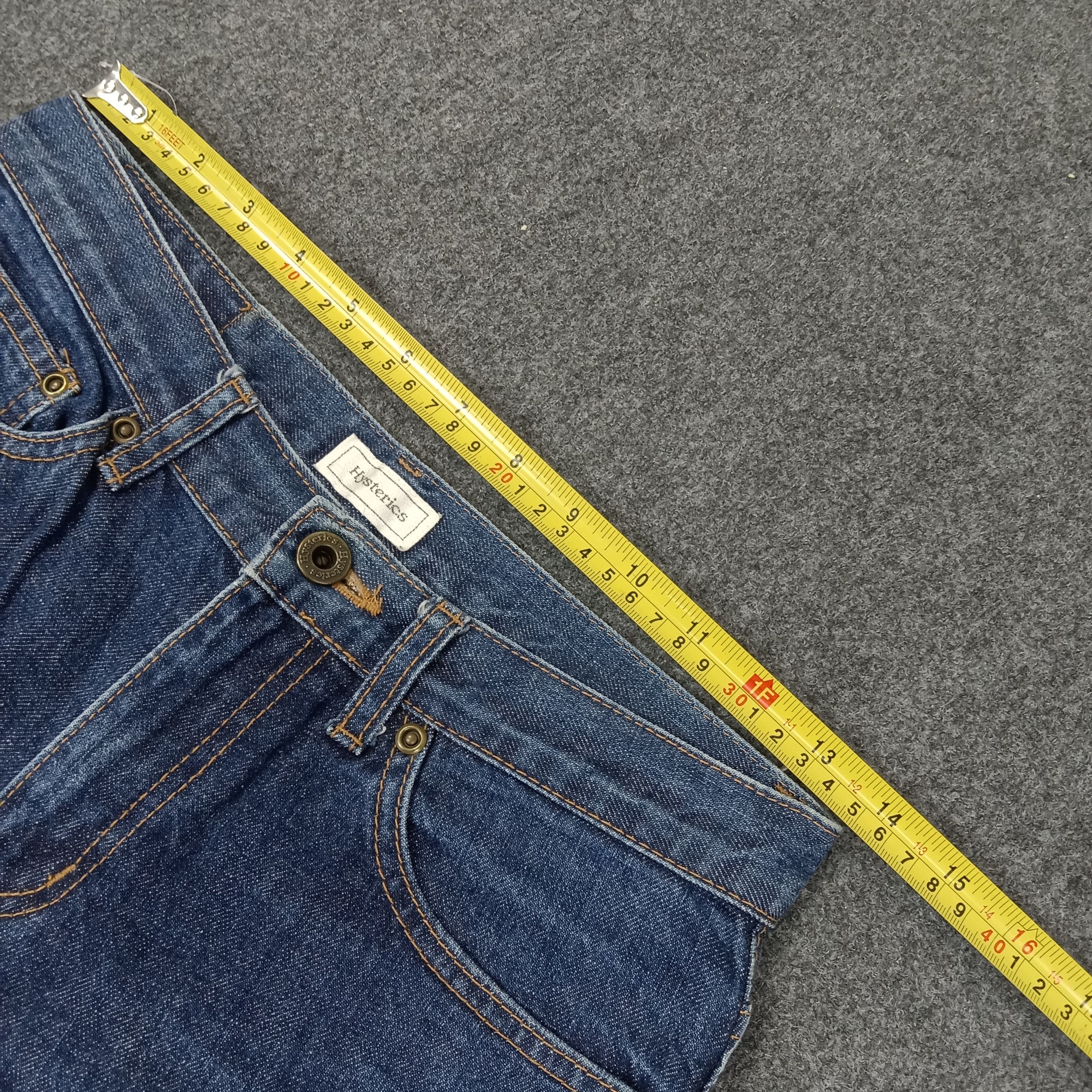 Hysteric Glamour Hysteric Glamour Japanese Brand Custom Denim Jeans C244N8 Size 27" / US 4 / IT 40 - 8 Thumbnail