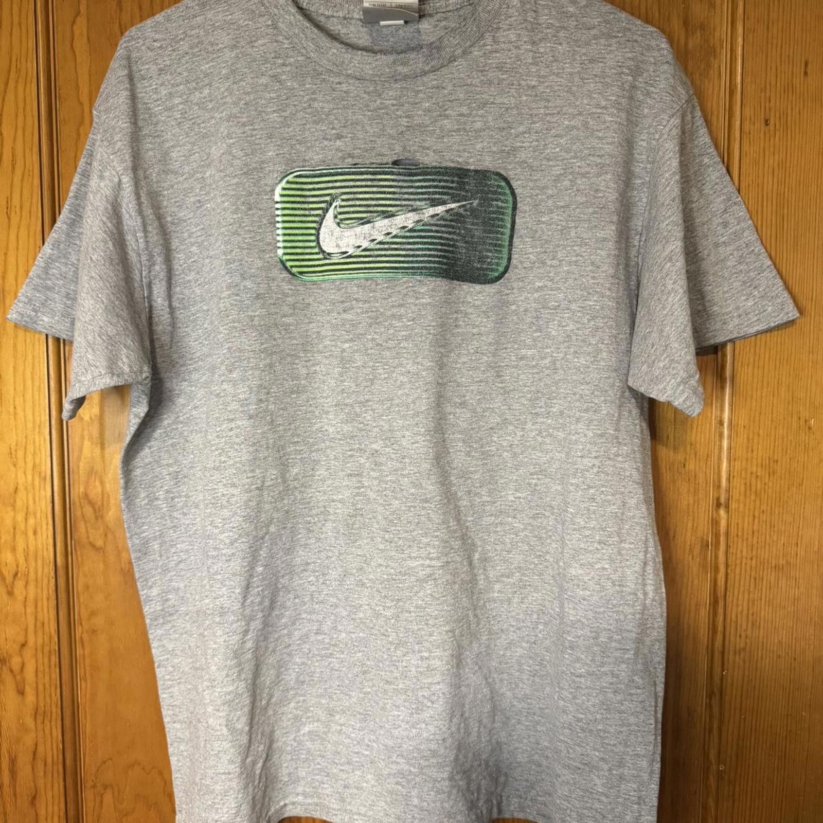 Nike Grey Nike vintage T-shirt nike Size US L / EU 52-54 / 3 - 1 Thumbnail