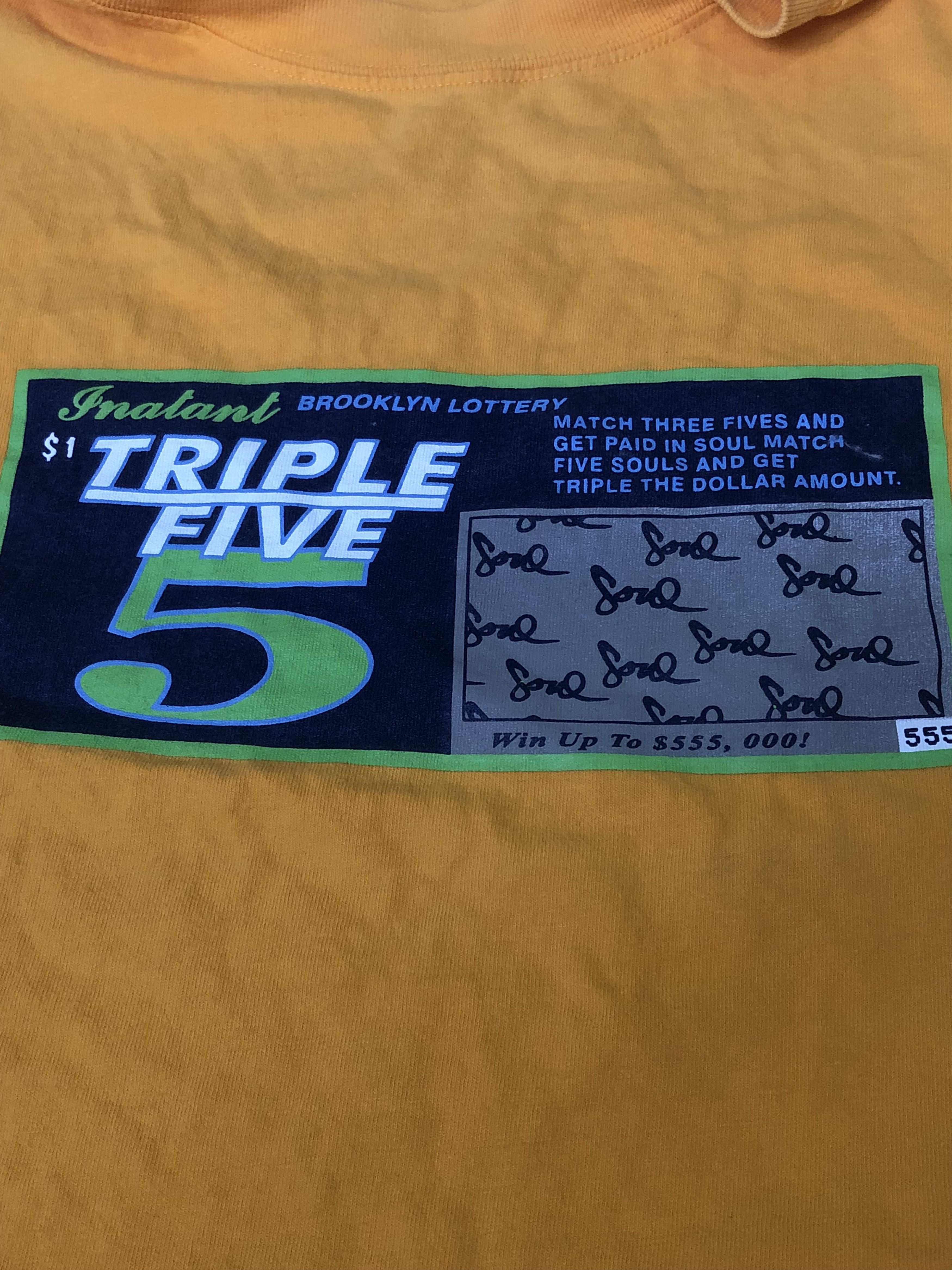 Triple 5 Soul Vintage Triple Five Soul Tshirt Size US XL / EU 56 / 4 - 4 Thumbnail