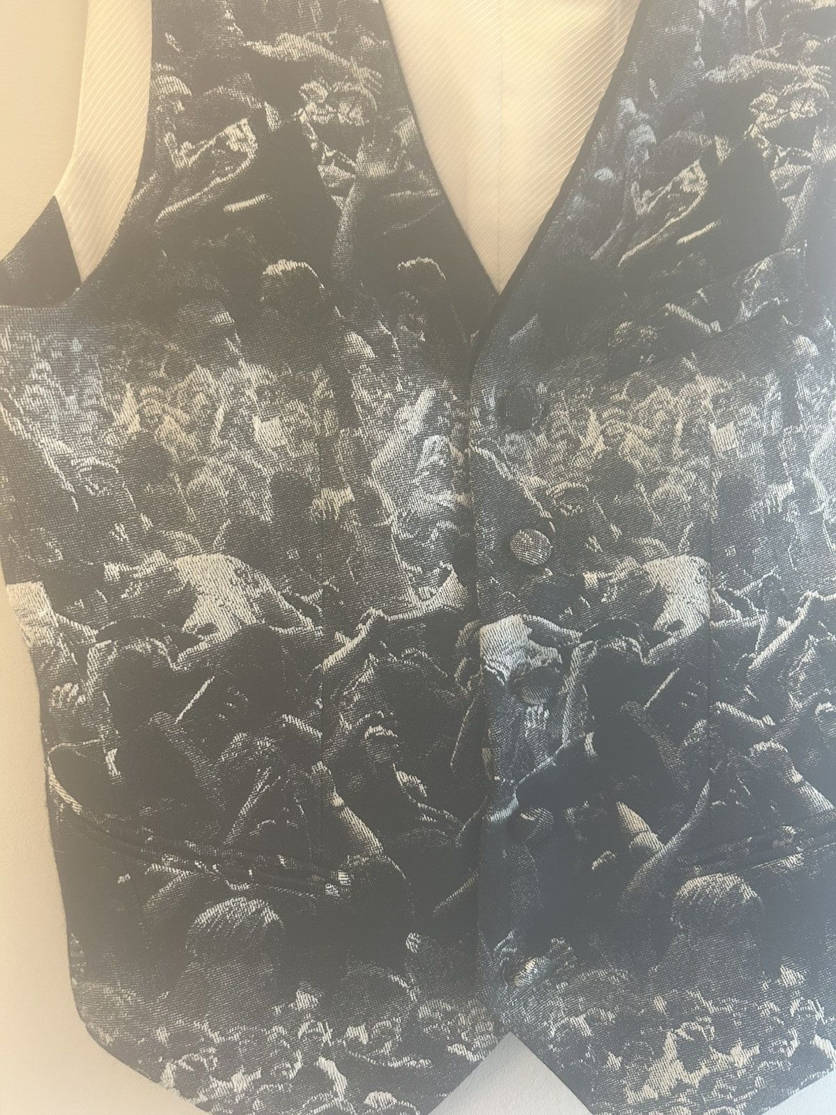 Number (N)ine Opium Number (N)ine x Charles Peterson Mosh Pit Punk Vest Size US L / EU 52-54 / 3 - 2 Thumbnail