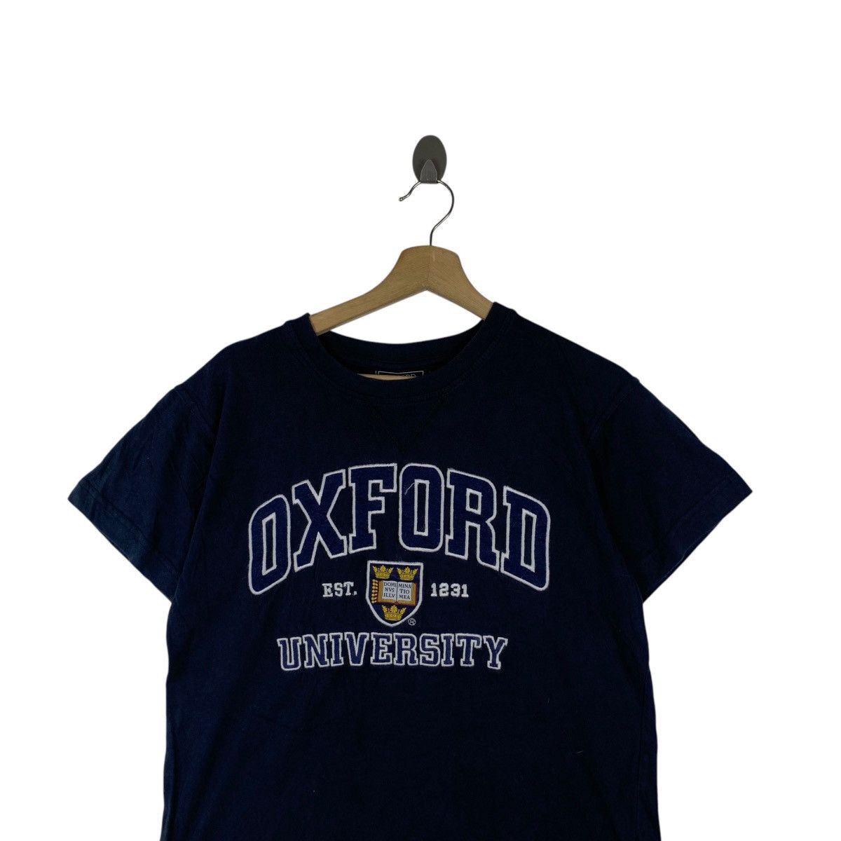 Other COLLEGIATE OXFORD UNIVERSITY Azo Free Dyes Tee Shirt Top Size S / US 4 / IT 40 - 2 Thumbnail