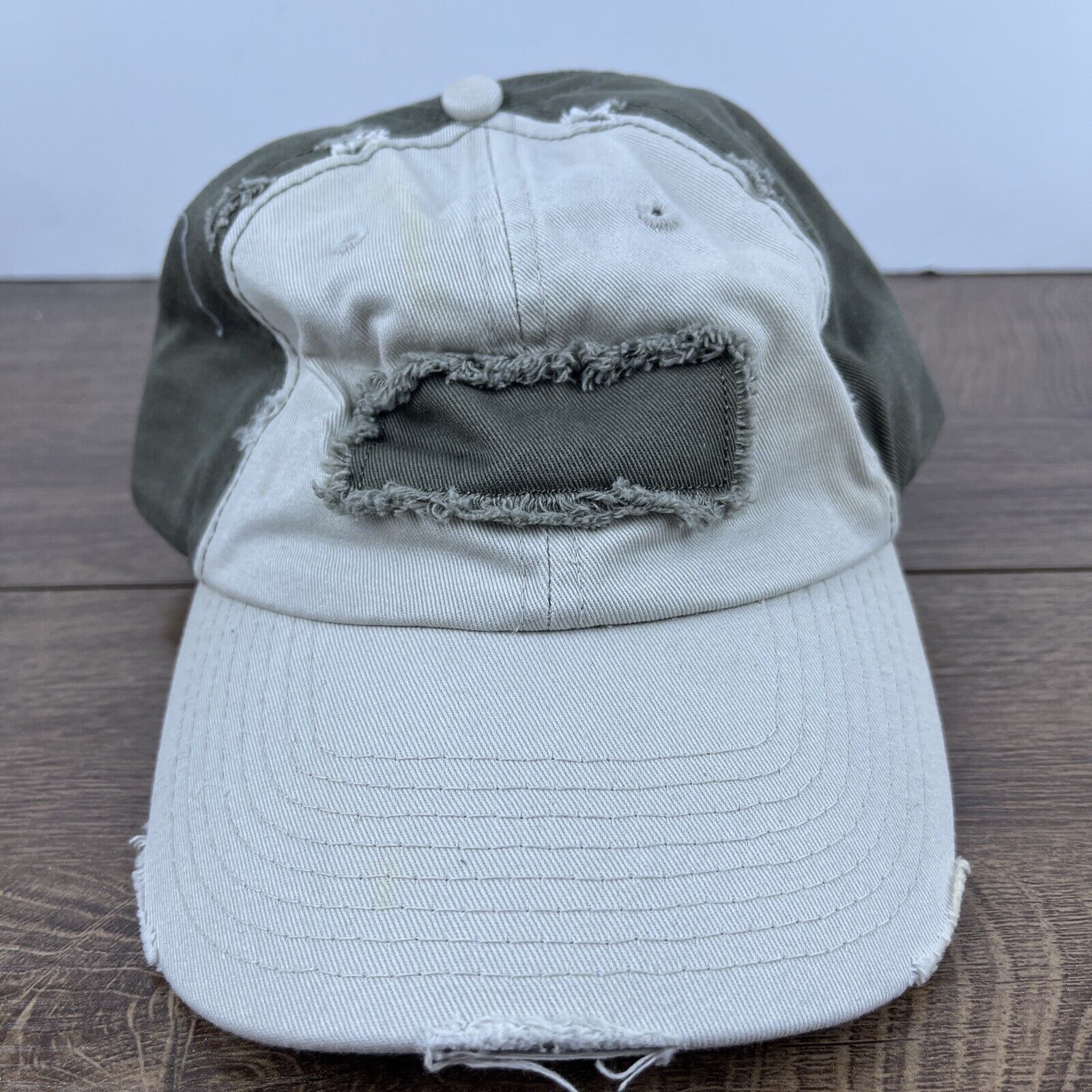 Other Plain Tan Hat Tan Brown Hat Adjustable Tan Adult Size Hat Size ONE SIZE - 4 Thumbnail