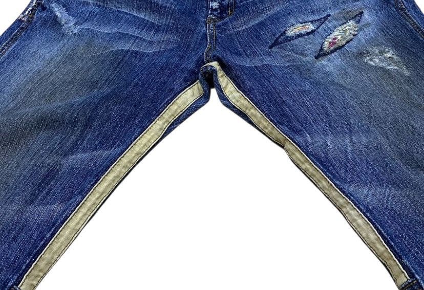 Japanese Brand Rare distressed Japan PPFM patches Punk jean Pant Size US 34 / EU 50 - 4 Thumbnail