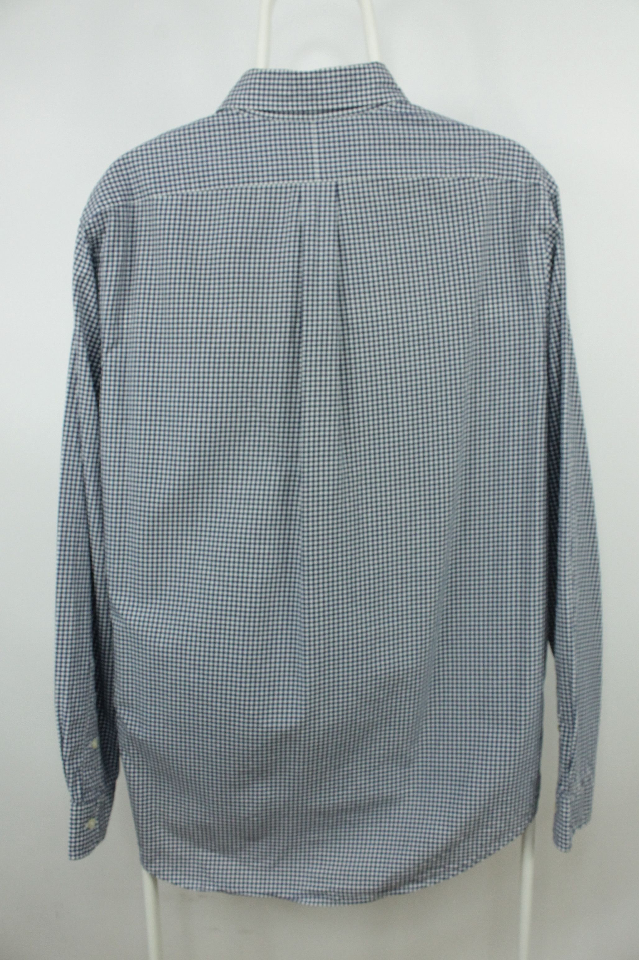 Polo Ralph Lauren × Ralph Lauren Polo Ralph Lauren Regular Fit Blue Checked Poplin Shirt Size US L / EU 52-54 / 3 - 6 Thumbnail