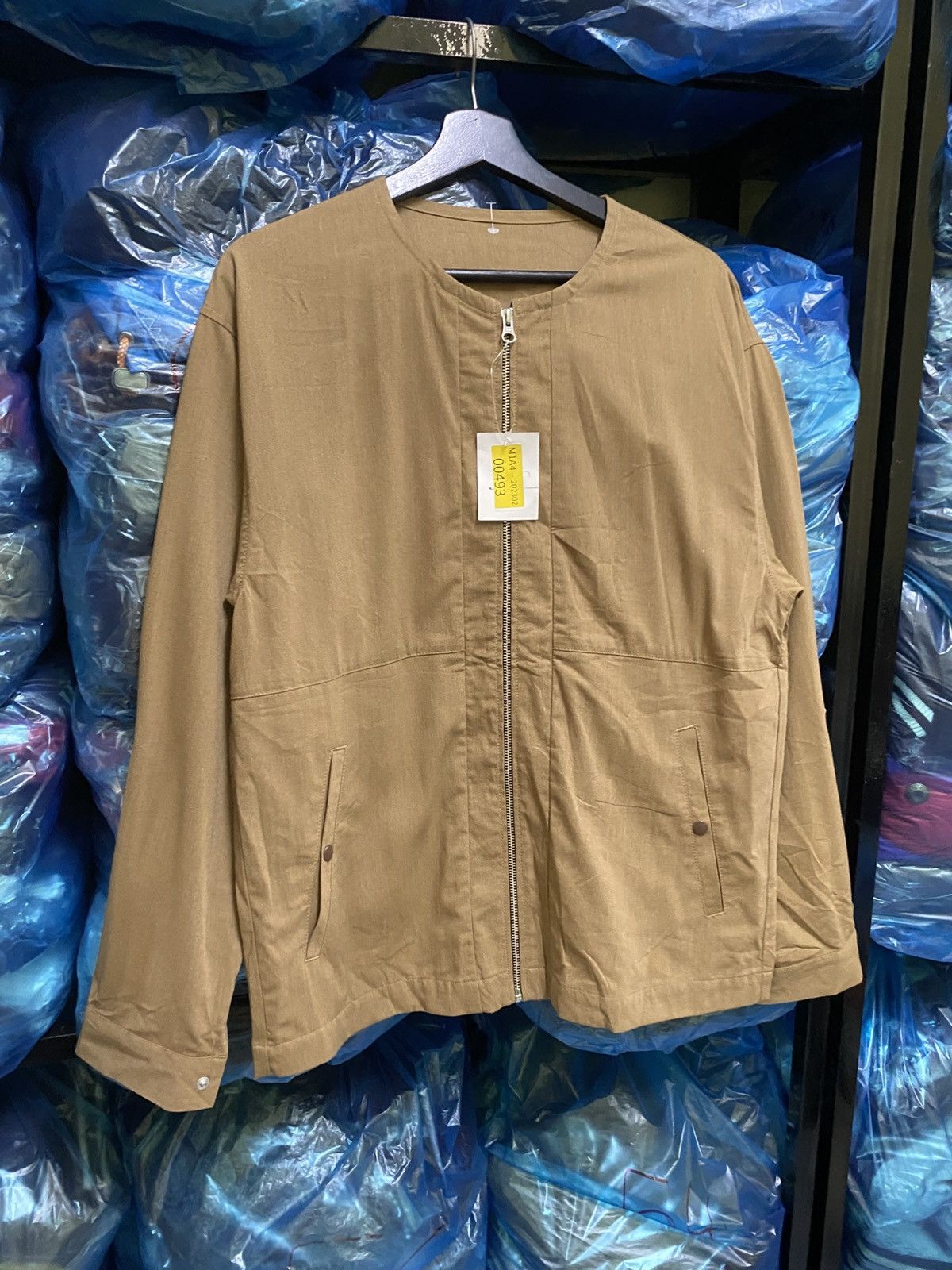 Japanese Brand NO COLLAR BRILZON JACKET MADE IN JAPAN Size US M / EU 48-50 / 2 - 3 Thumbnail