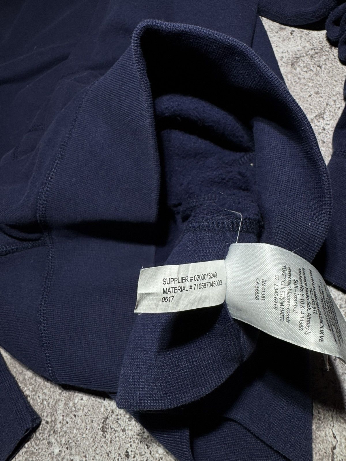 Polo Ralph Lauren × Vintage Polo Ralph Lauren Vintage Blue Cotton Hoodie Size US S / EU 44-46 / 1 - 11 Thumbnail