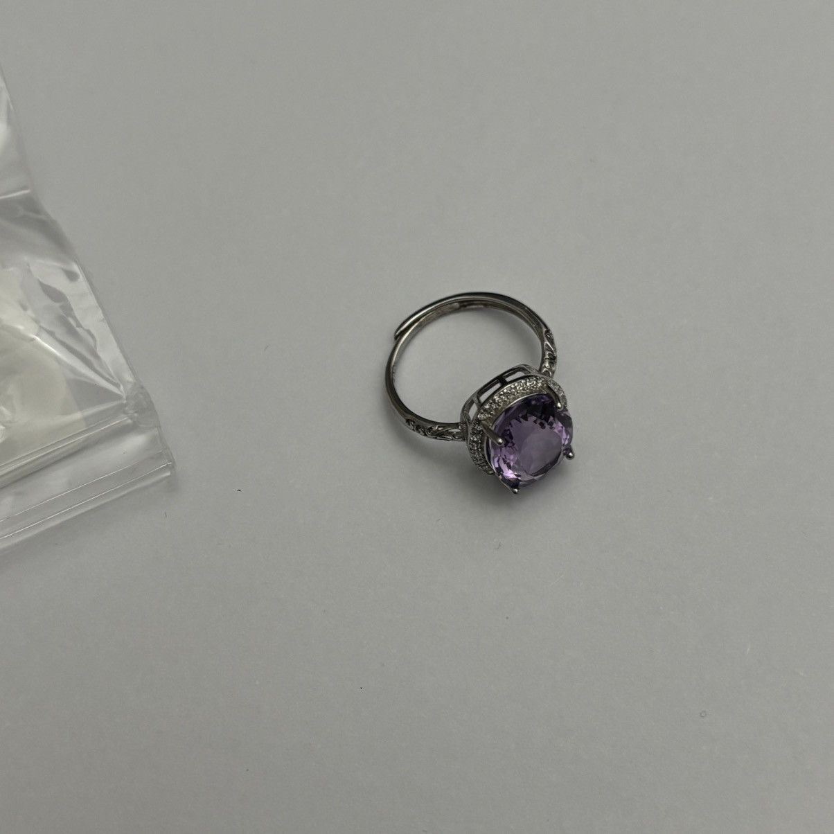 Other Purple gemstone ring Size ONE SIZE - 3 Thumbnail