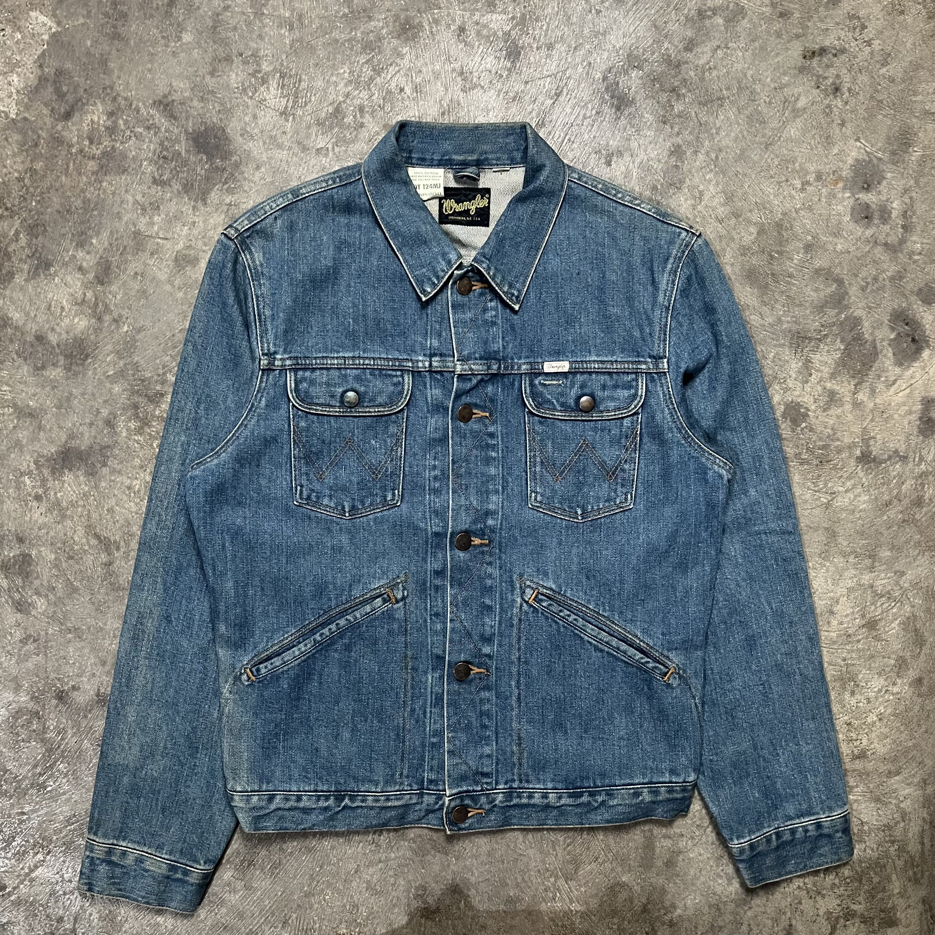 vintage 90s wrangler 124MJ