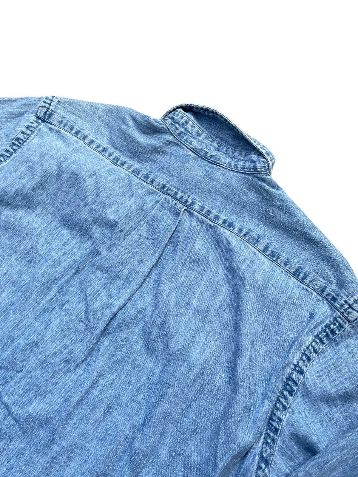 Designer Vintage Lauren Denim Shirt Size US M / EU 48-50 / 2 - 6 Thumbnail