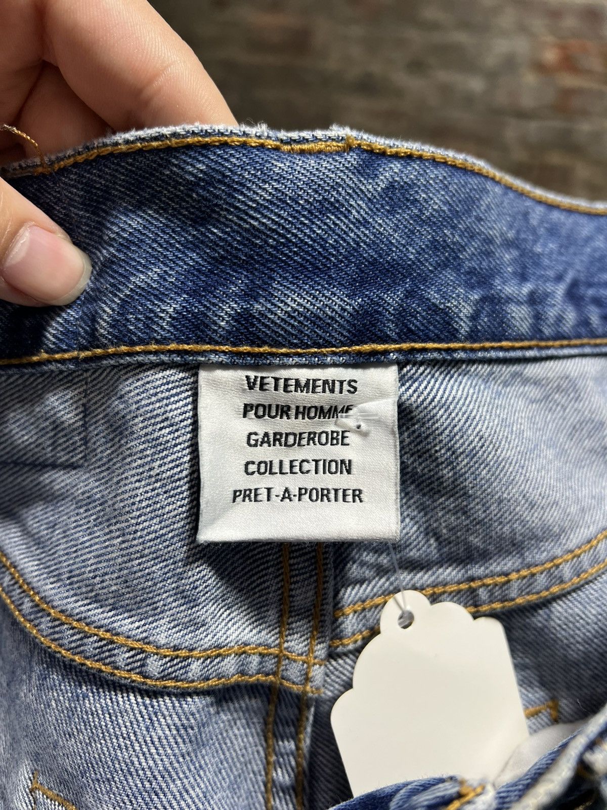 Vetements Vetements Barbed Wire Denim Jeans Size US 32 / EU 48 - 4 Thumbnail