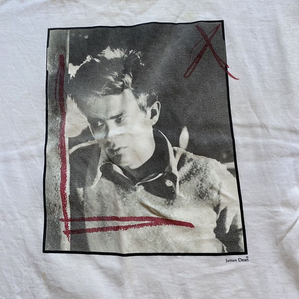 Dolce & Gabbana DOLCE AND GABBANA JAMES DEAN PHOTO PRINT T SHIRT Size S / US 4 / IT 40 - 2 Thumbnail