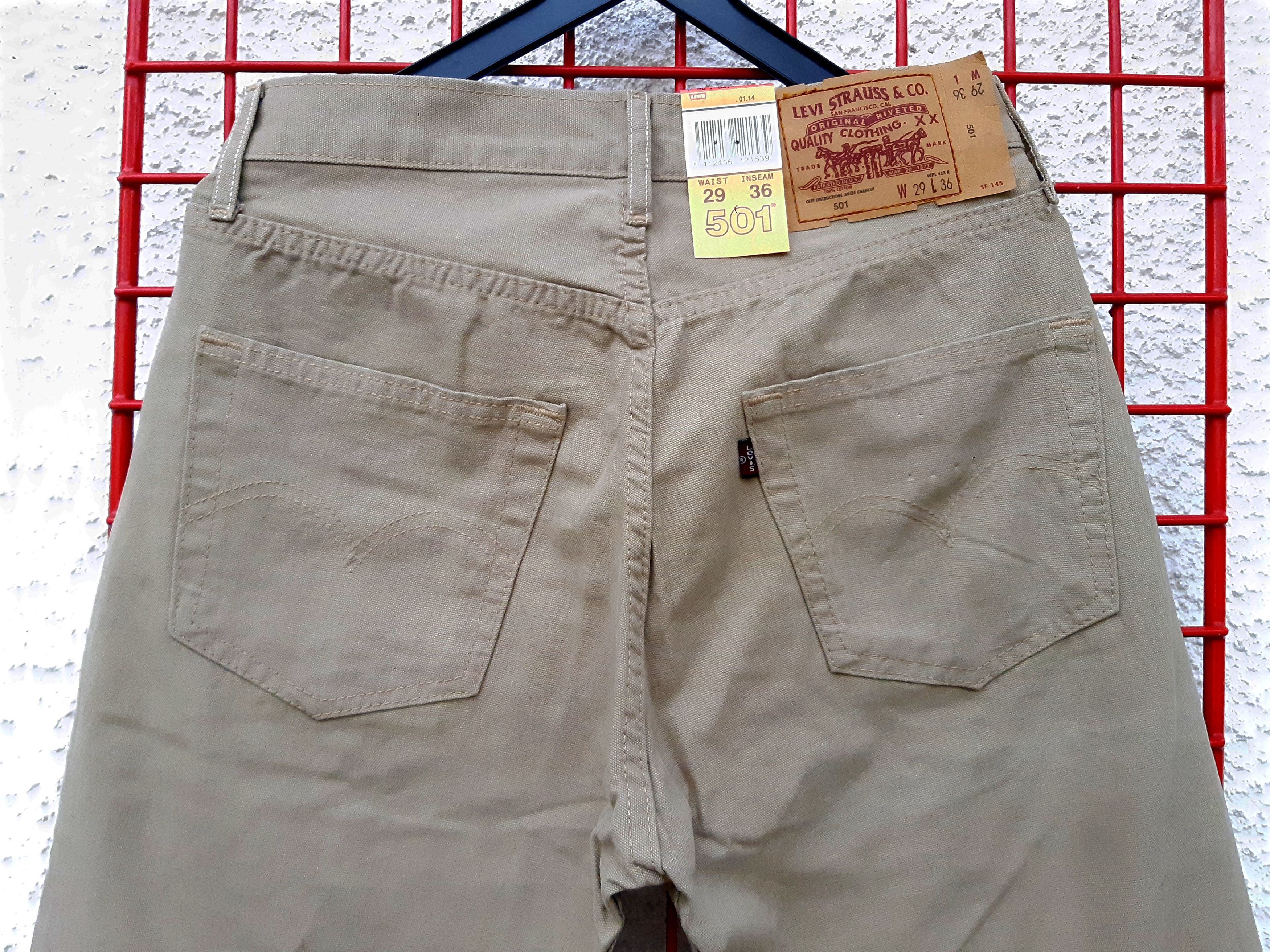 Levi's Vintage 90s LEVIS 501 Jeans USA size W29/L36 NWT Size 29" - 6 Thumbnail