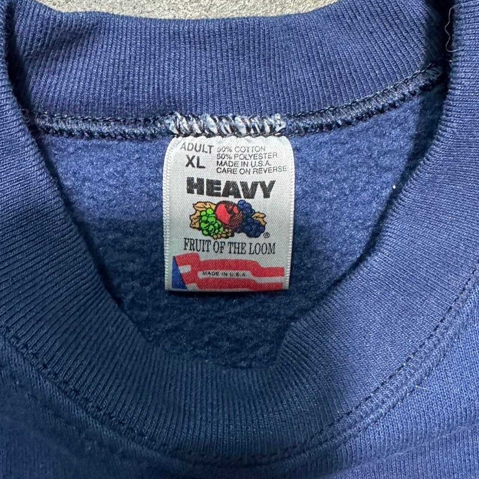 Fruit Of The Loom Vintage 90s Fruit Of The Loom Heavy Lewis and Clark Crewneck Size US XL / EU 56 / 4 - 3 Thumbnail