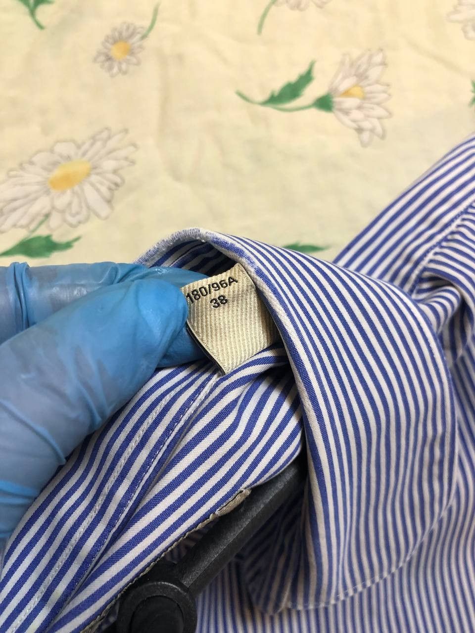 Burberry Burberry London Men's Long Sleeve Shirt Stripes Size US L / EU 52-54 / 3 - 5 Thumbnail