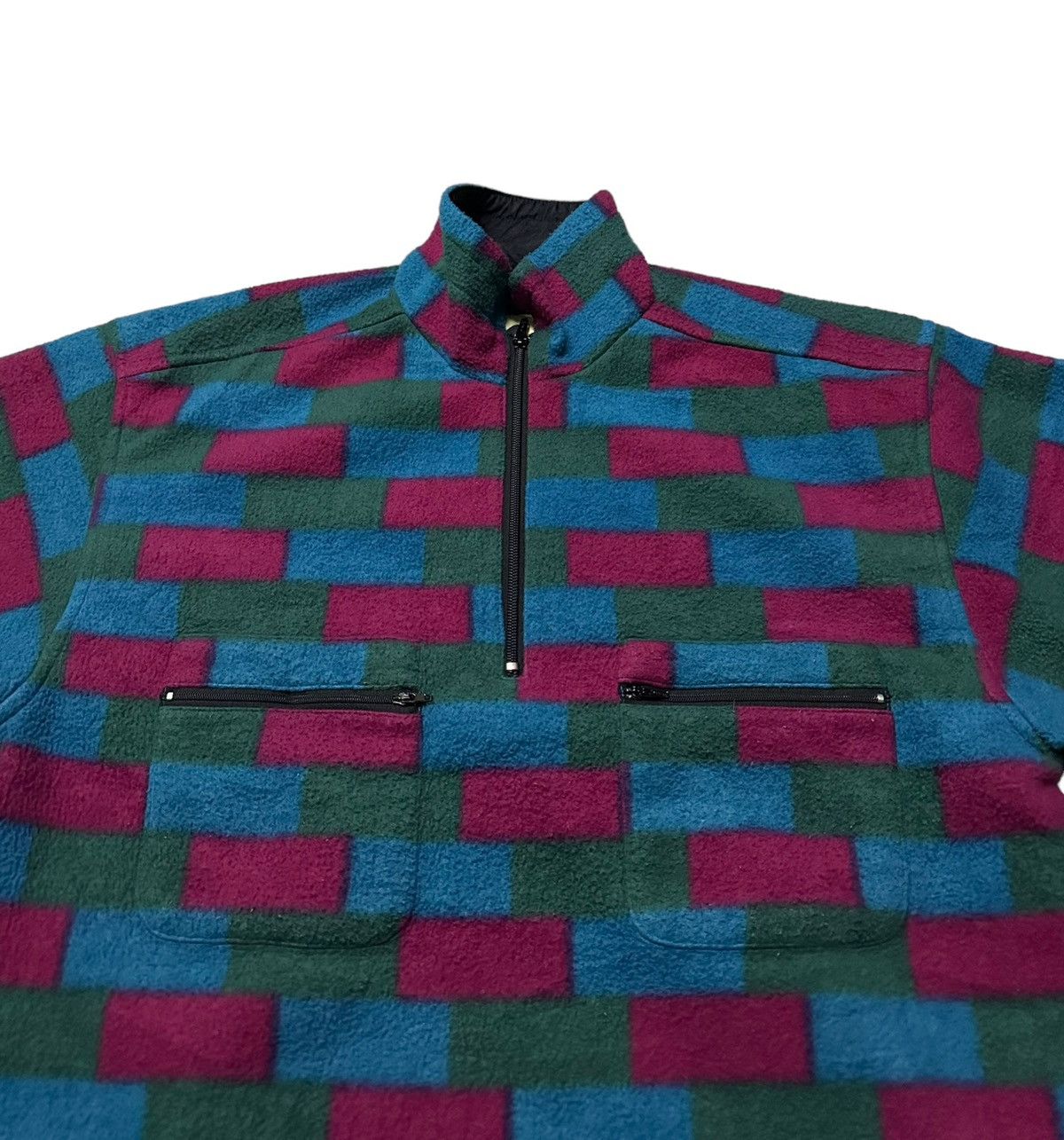 Japanese Brand × Vintage Serdragon fleece half zipper sweatshirts Size US L / EU 52-54 / 3 - 5 Thumbnail