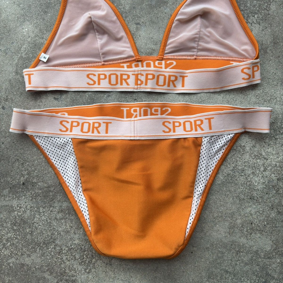 Dolce & Gabbana × Vintage Dolce & Gabbana Sport Y2K Vintage Swimsuit Size ONE SIZE - 12 Thumbnail