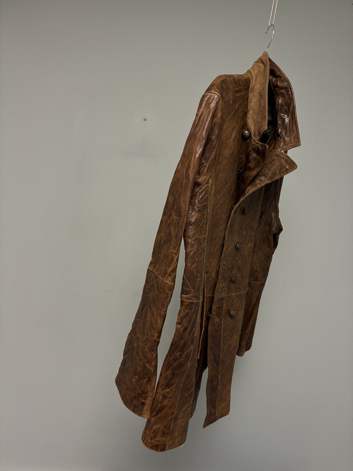 John Varvatos Burnished Double Breasted Coat EU 54 USA 44 Size US L / EU 52-54 / 3 - 9 Thumbnail