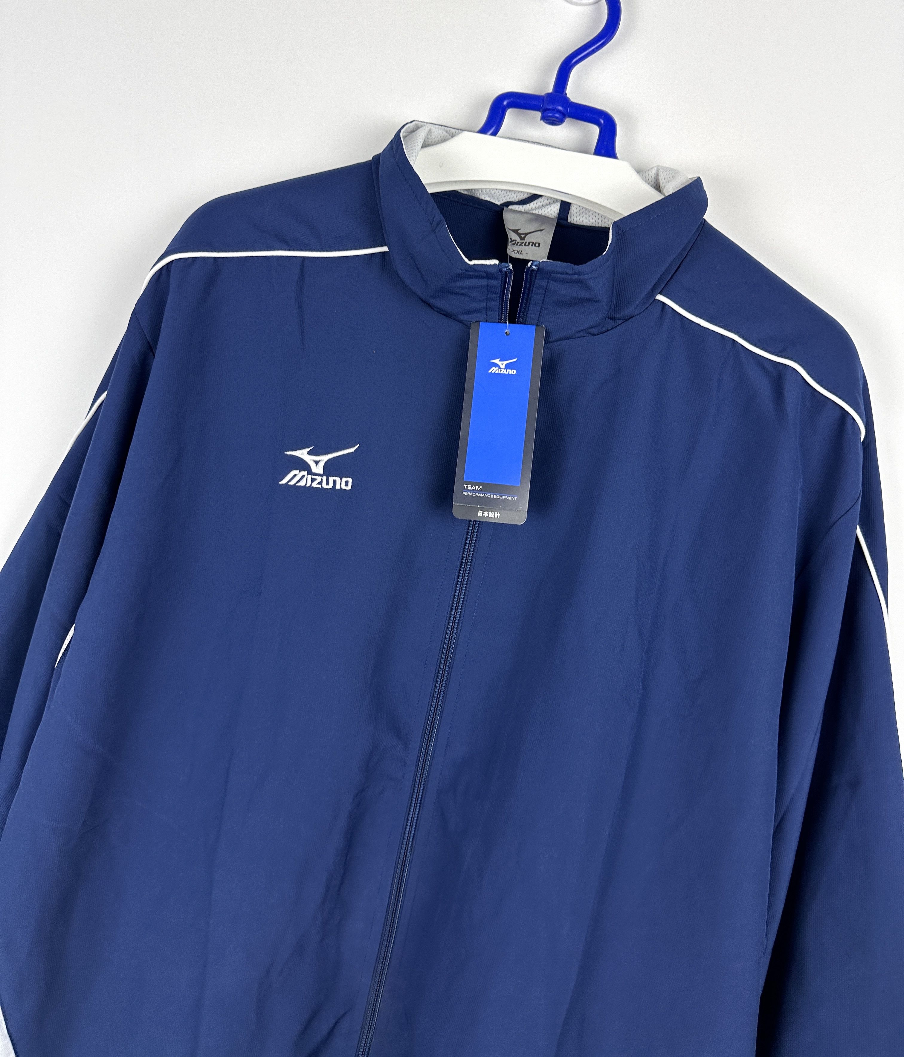 Mizuno Vintage Mizuno windbreaker track jacket Size US XXL / EU 58 / 5 - 2 Thumbnail