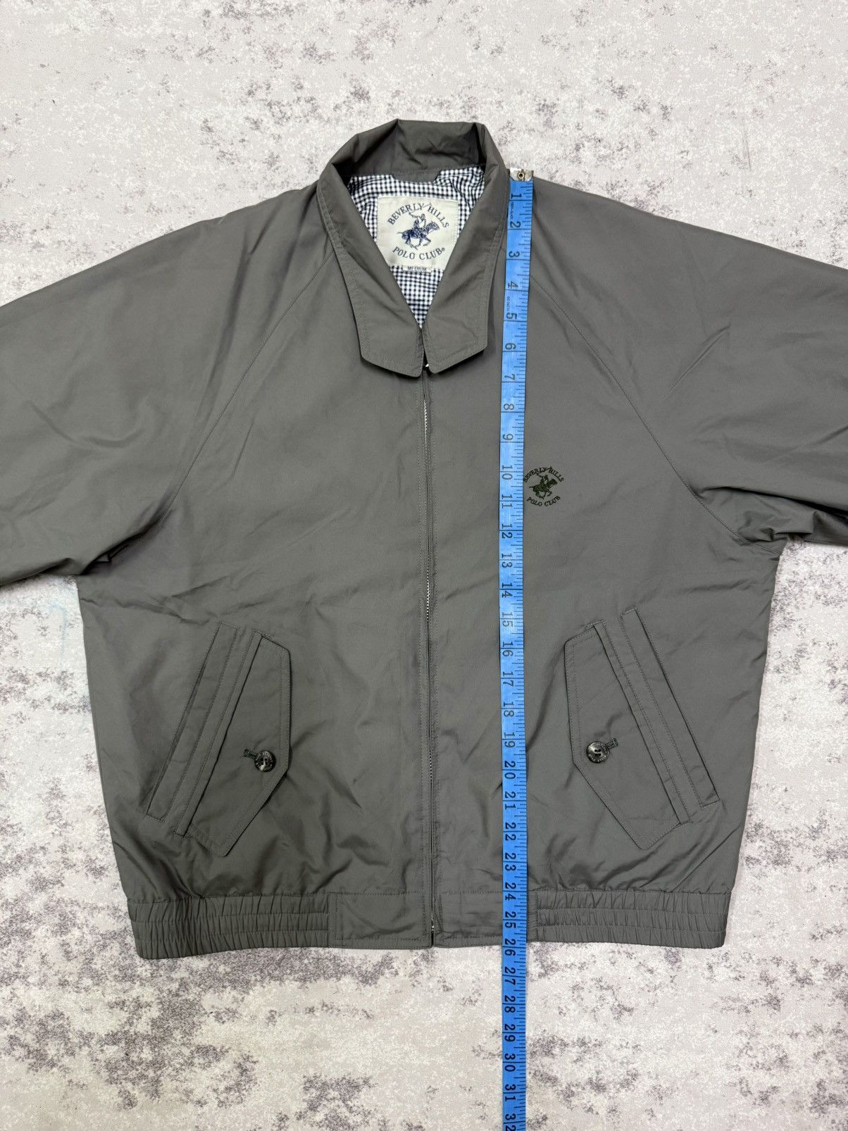 Beverly Hills Polo Club Vintage Beverly Hills Polo Club Chelered Lined Nylon Jacket Size US M / EU 48-50 / 2 - 18 Thumbnail