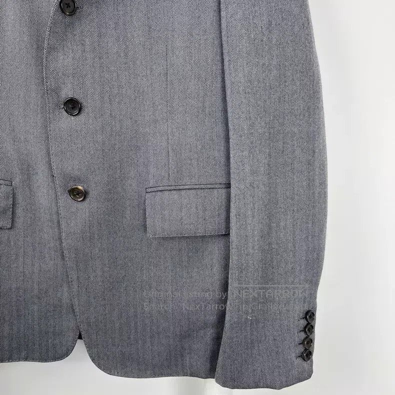 Thom Browne Thom Browne Dark gray striped lining jacket Size US L / EU 52-54 / 3 - 4 Thumbnail