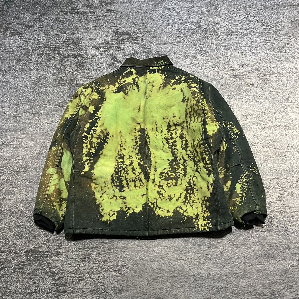 Carhartt VINTAGE CARHARTT GREEN BROWN ARCTIC CHORE COAT DISTRESSED XL Size US XXL / EU 58 / 5 - 2 Thumbnail