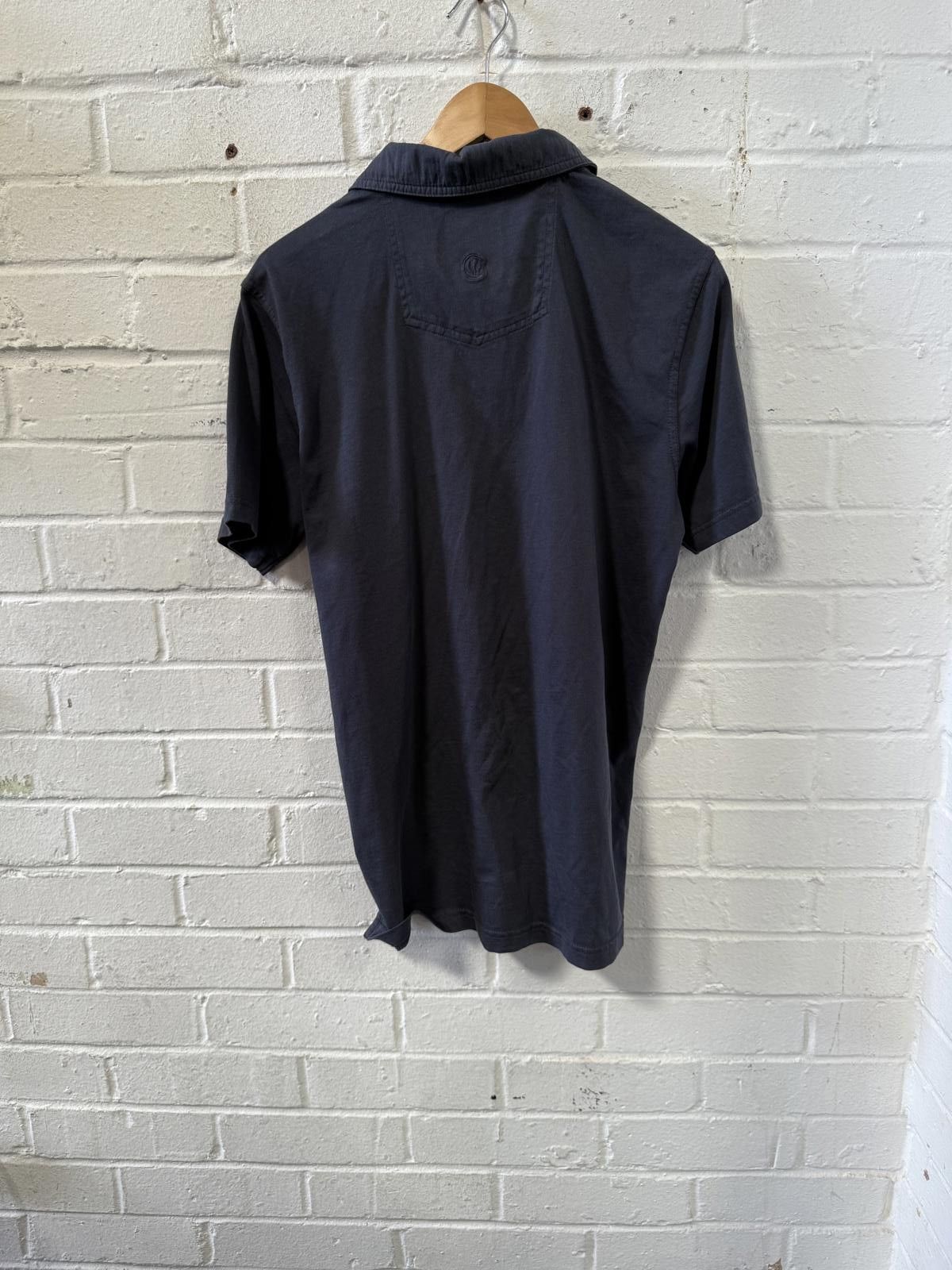 Designer Casual Men's Polo Shirt - Navy Blue Size US L / EU 52-54 / 3 - 3 Thumbnail