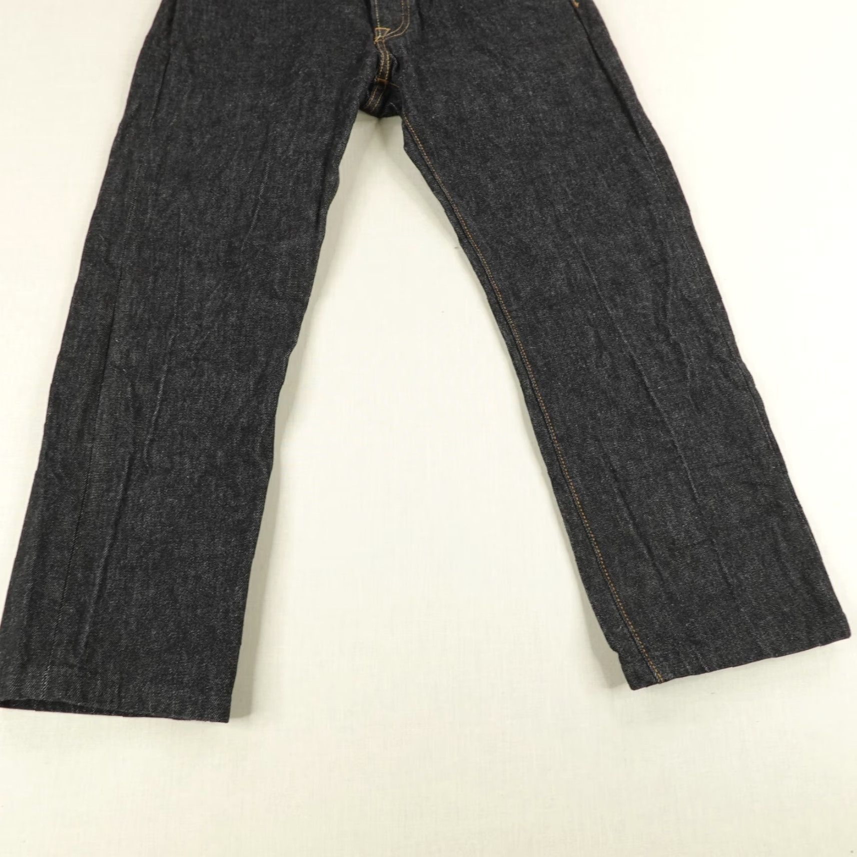 Levi's VINTAGE Levi's 501 Jeans Men 30x26 Straight Leg Dark Denim Cotton Hemmed Size US 27 - 3 Thumbnail