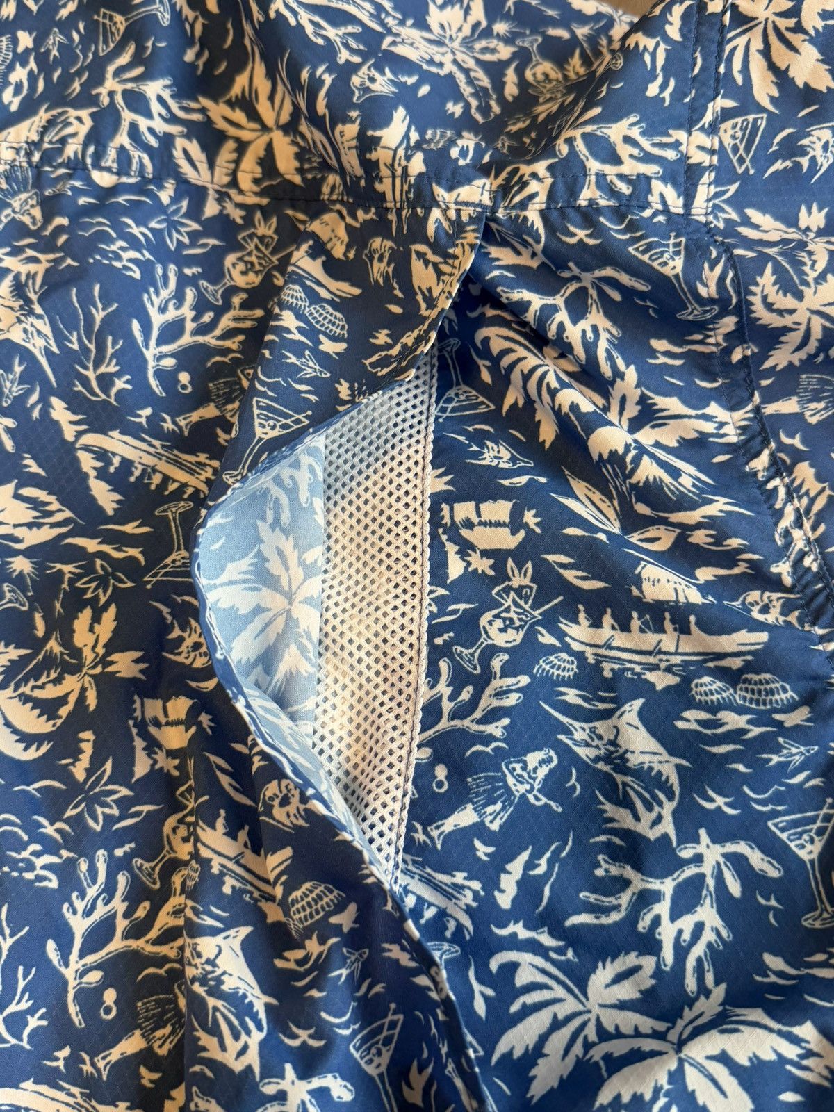 Columbia Columbia PFG Shirt Tropical Hawaiian Vented Short Sleeve Size US M / EU 48-50 / 2 - 7 Thumbnail