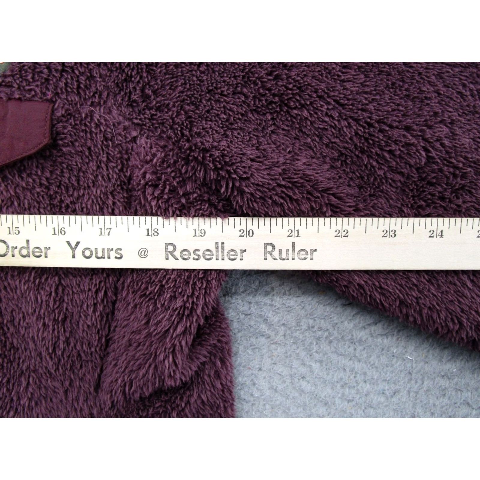 Vintage L.L. Bean Fleece Pullover Sweater Women's XS Purple Long Sleeve Mock Neck Cozy Classic Outdoor Slim Pullover" Size XS / US 0-2 / IT 36-38 - 6 Thumbnail