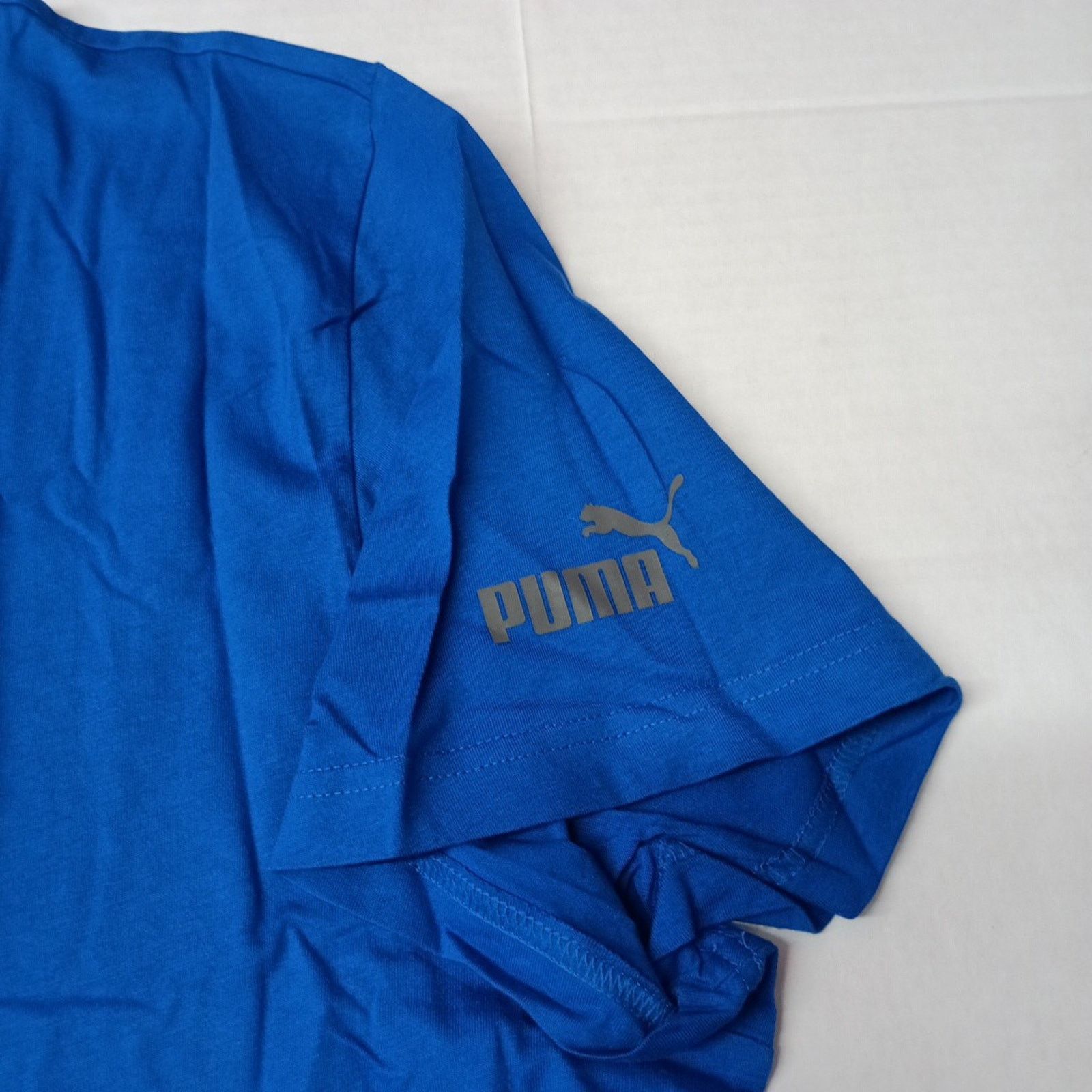 Puma PUMA T-Shirt Men's 4XL Blue Regular Fit Alpha No. 1 Tee Size US XXL / EU 58 / 5 - 2 Thumbnail