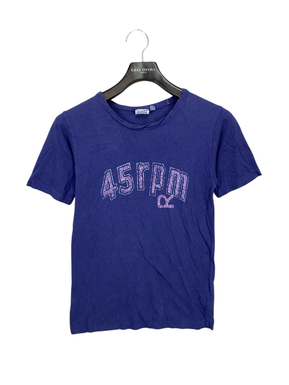 45rpm × Japanese Brand Vintage 45rpm tshirt spellout nice desgin Size US M / EU 48-50 / 2 - 1 Thumbnail