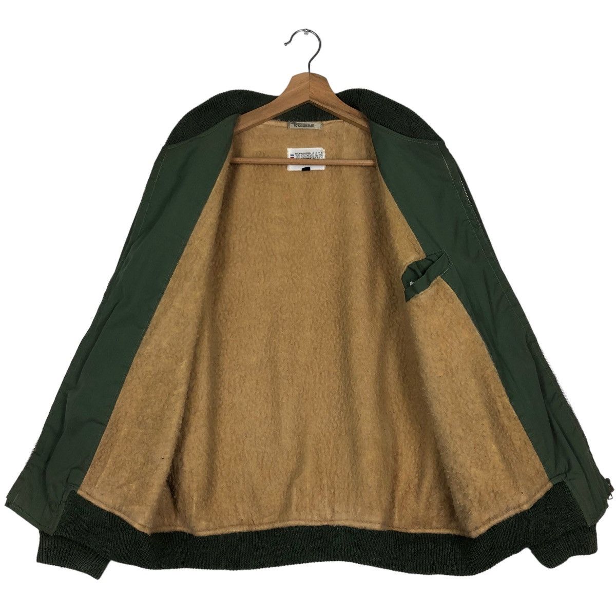 Japanese Brand 🔥Vintage Bomber Jacket Wiseman Military Design Issey Miyake Size US XL / EU 56 / 4 - 10 Thumbnail