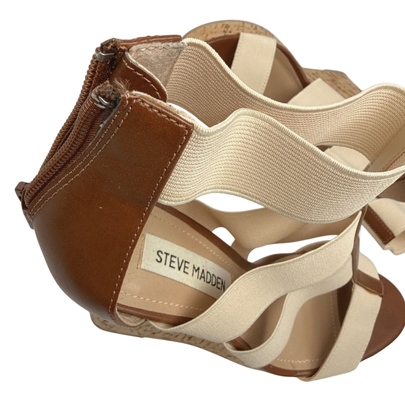 Steve Madden Steve Madden Selinah Cork Wedge Sandals | 8 Size US 8 / IT 38 - 7 Thumbnail