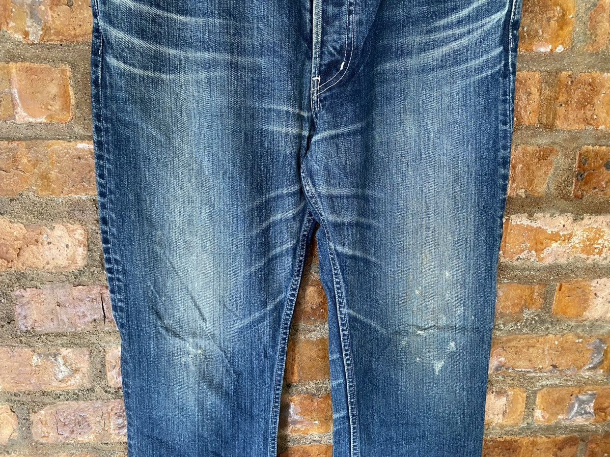 Backbone × Obelisk × Shellac 2000s Backbone Japan Embroidered logo Flare denim Size US 32 / EU 48 - 4 Thumbnail