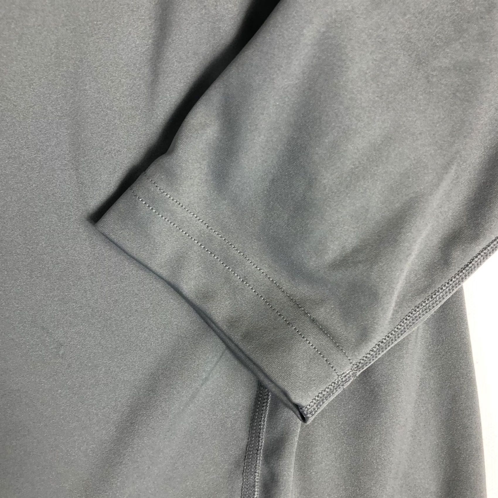 Under Armour Under Armour Mens Long Sleeve 1/4 Zip Performance Shirt Small Gray Orange C209 Size US S / EU 44-46 / 1 - 6 Thumbnail