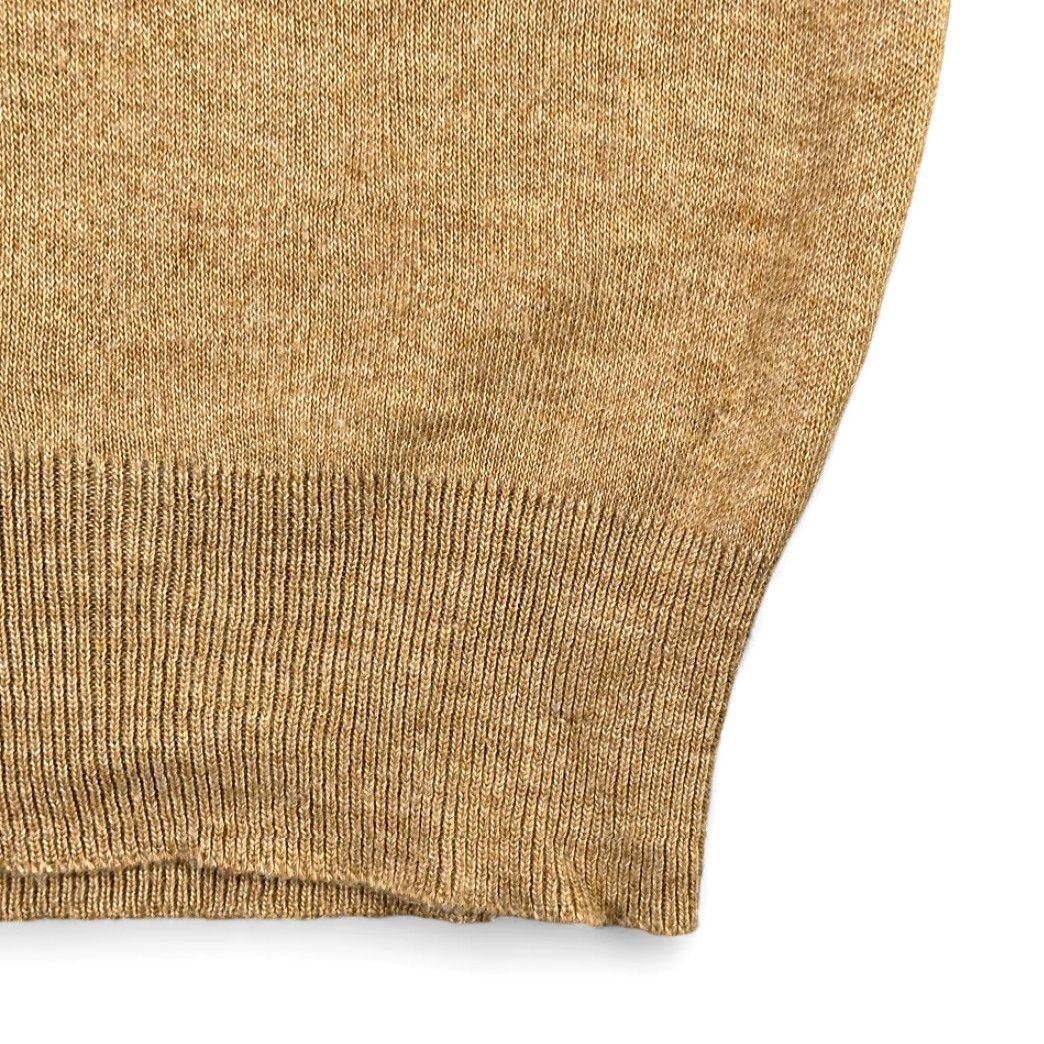 Vintage VINTAGE Kingsport Sweater Vest Shirt Adult M Brown Knit USA Made 70s V Neck Crew Neck Solid Retro School Preppy Mens Size US M / EU 48-50 / 2 - 5 Thumbnail