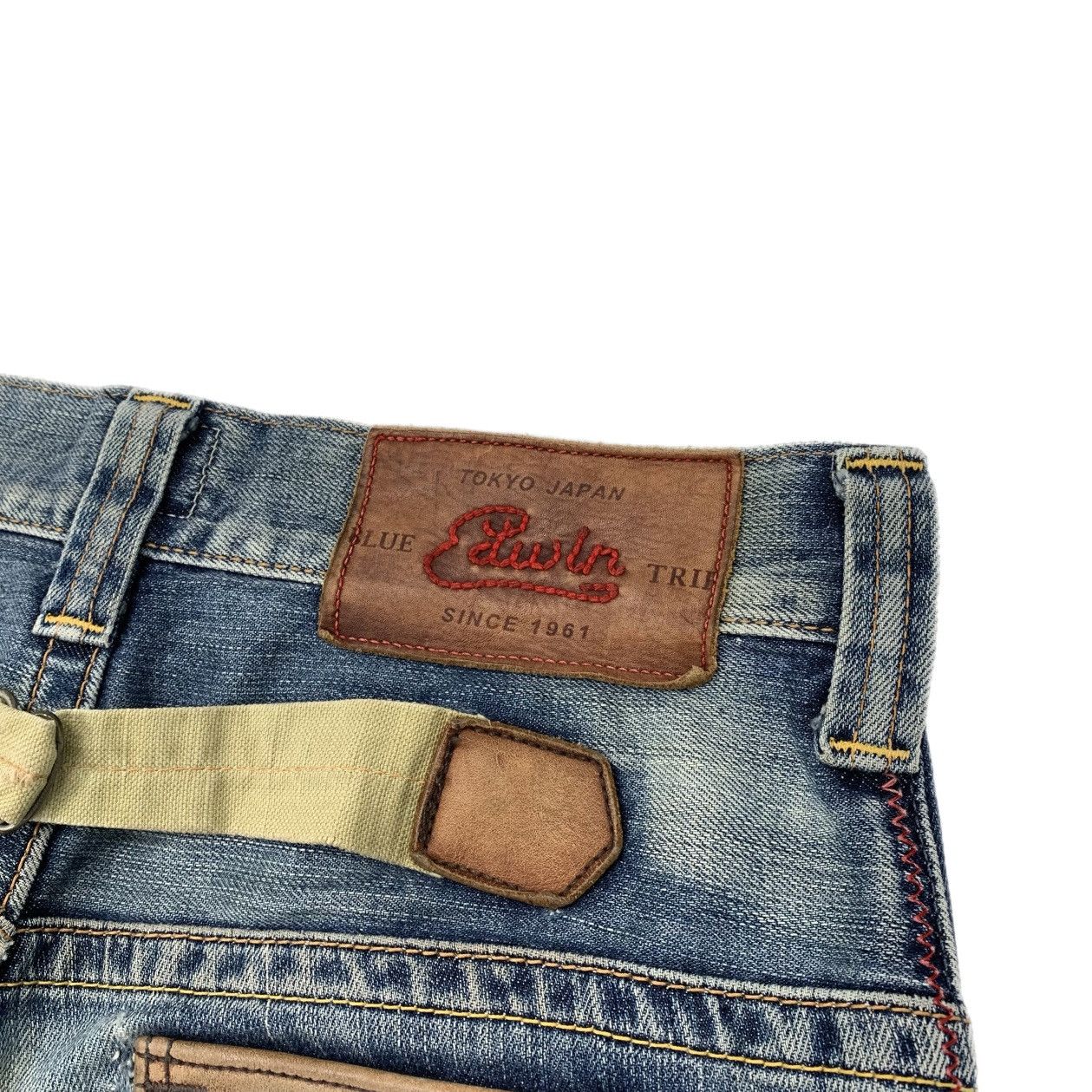14th Addiction Edwin Distressed Denim Size US 29 - 7 Thumbnail