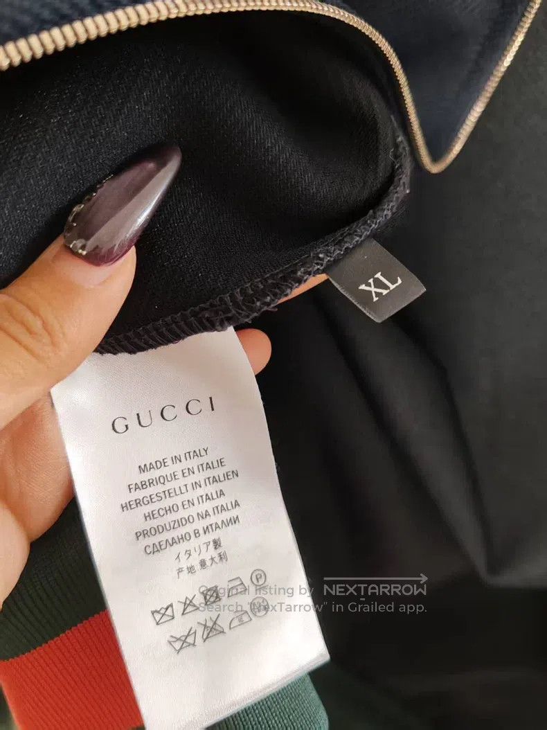 Gucci Gucci Striped zipper jacket Size US XL / EU 56 / 4 - 3 Thumbnail