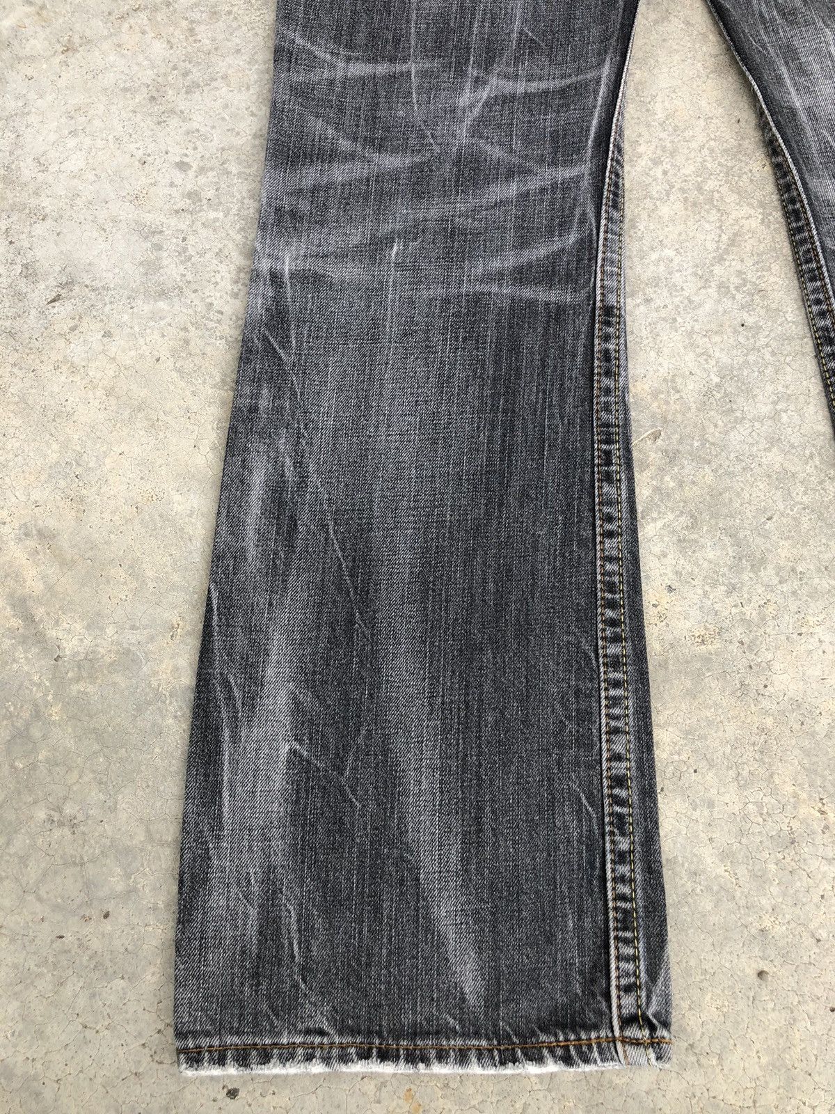 If Six Was Nine Y2k Levis Flared Jeans Distressed Jeans 507 Size US 31 - 11 Thumbnail