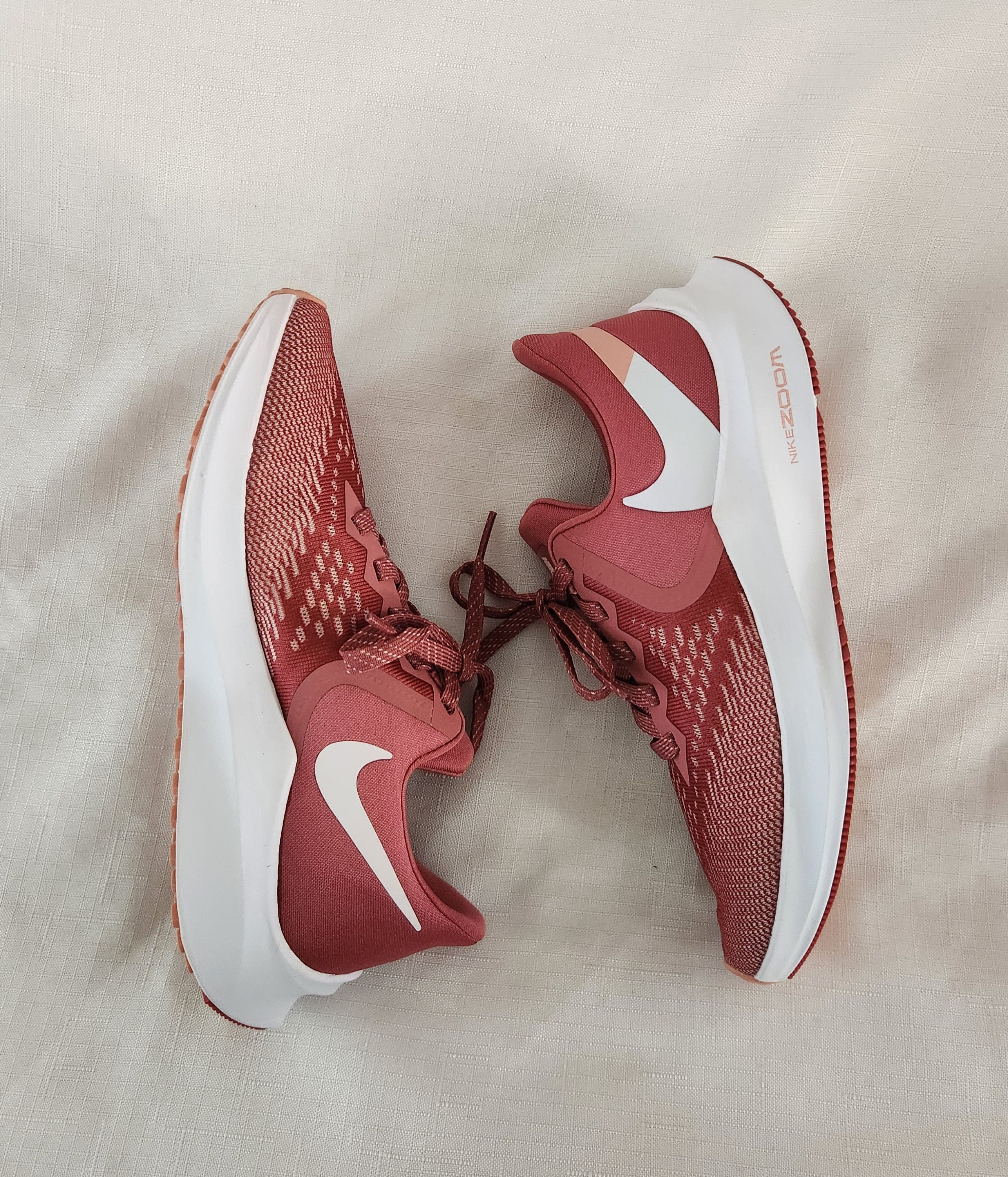Nike Nike Zoom Swoosh Winflo 6 [AQ8228-800 Redwood Women's SZ 7 Size US 7 / IT 37 - 4 Thumbnail