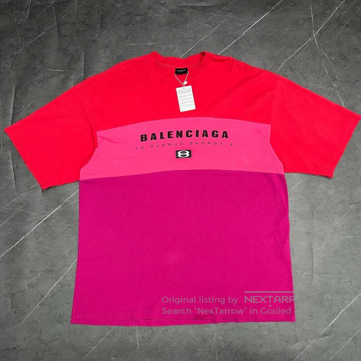 Balenciaga balenciaga logo print short sleeve t-shirt. Size US S / EU 44-46 / 1 - 1 Thumbnail