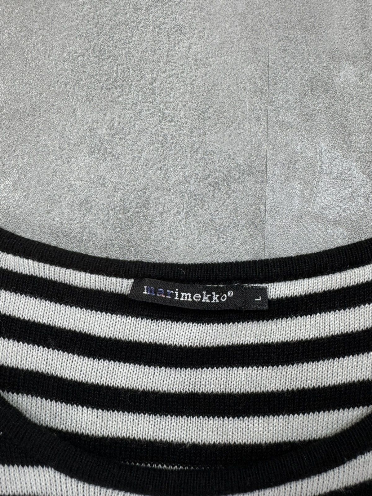 Marimekko Marimekko Knit Midi Dress Striped Pattern Womens Size L Size L / US 10 / IT 46 - 4 Thumbnail
